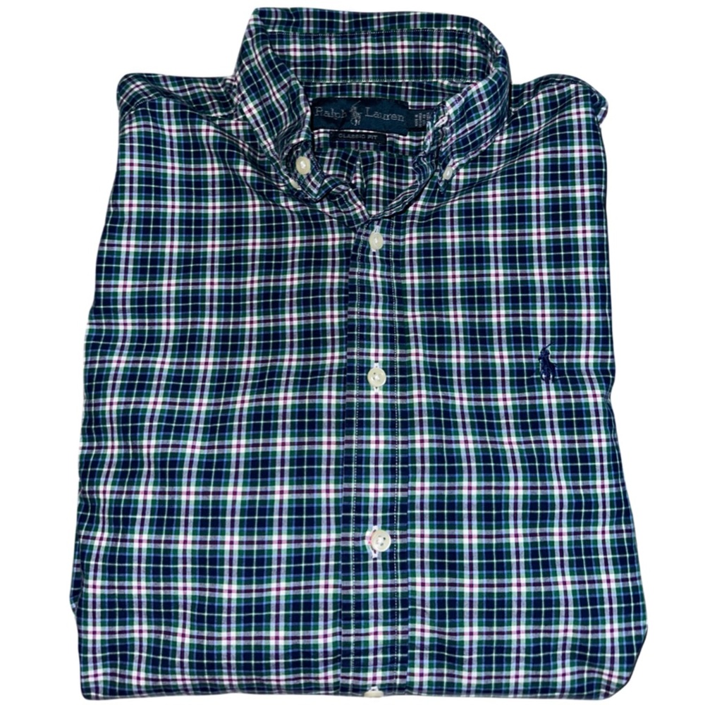 Ralph Lauren Long Sleeve Dress Shirt - Classic Fit - Size Small